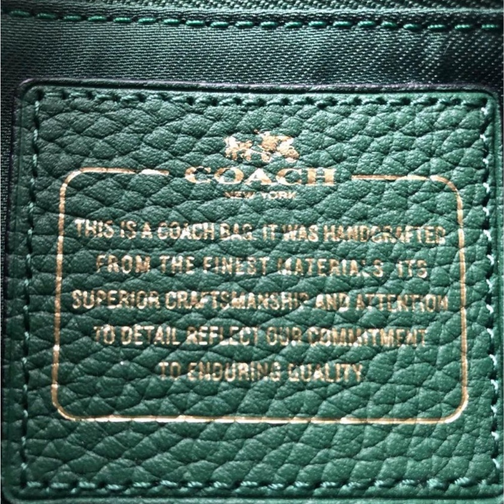 Coach Shadow Crossbody Racing Green - Picture 6 of 10